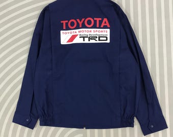 I*様 TRD トヨタモータースポーツ　ジップアップジャケット　サイズLL I*様 TRD トヨタモータースポーツ ジップアップジャケット