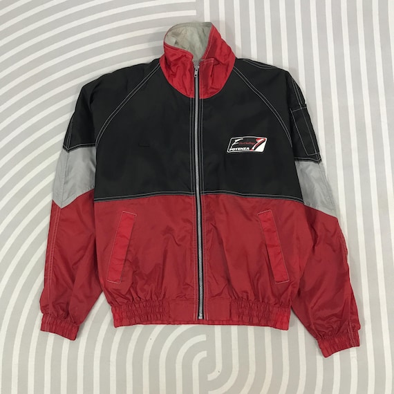 BRIDGESTONE GOLF ジャケット M ブラック/レッド Vintage Bridgestone X Potenza Racing Logo Jacket - Etsy