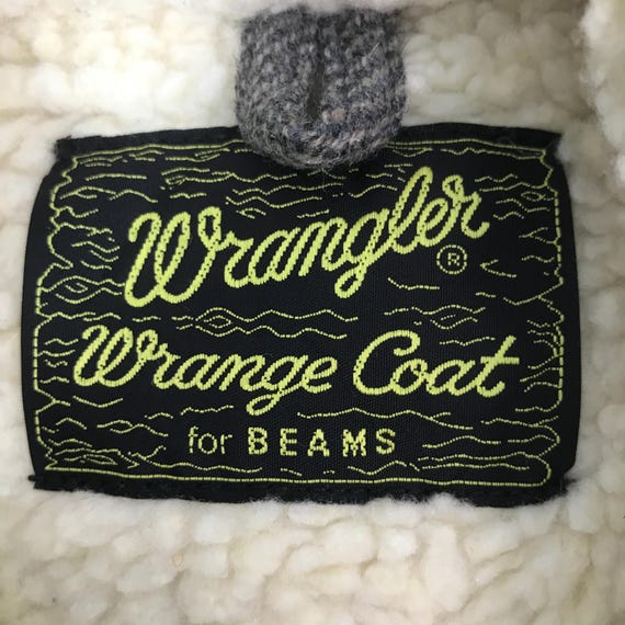 Vintage Wrange x beams wool snap button Jacket - image 7