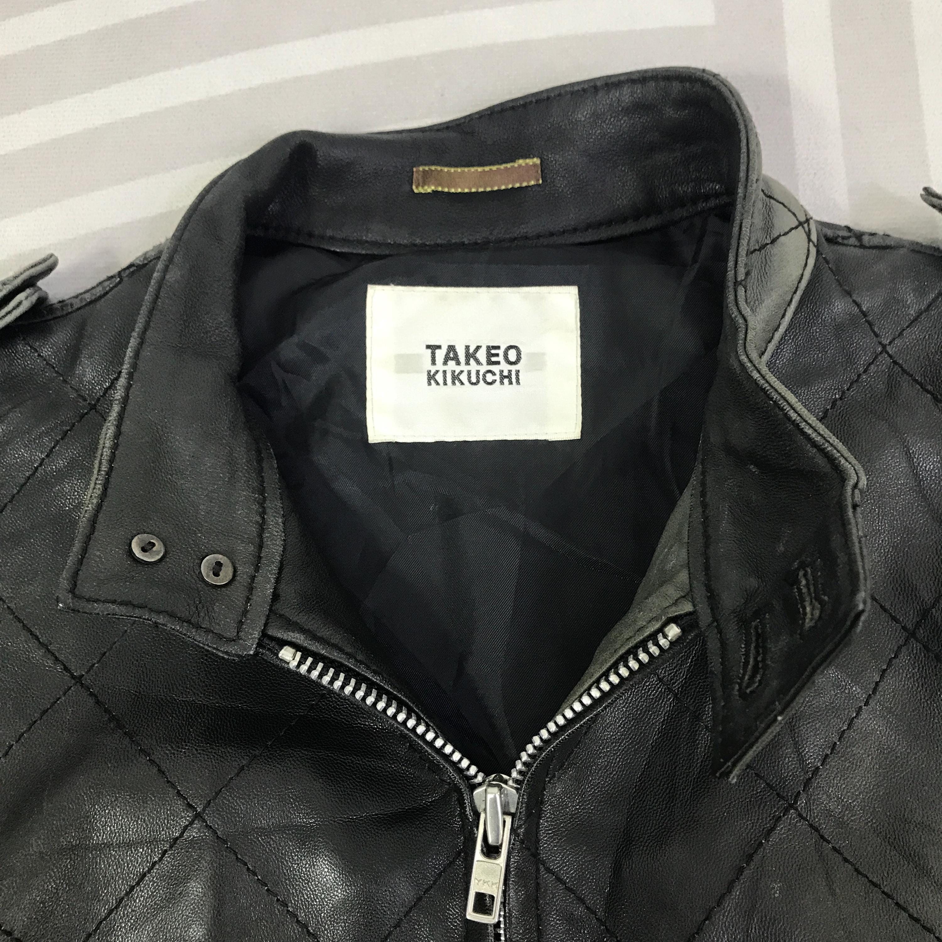 90s TAKEO KIKUCHI フルデコ スタジャン ヴィンテージ レザー 90s TAKEO KIKUCHI フルデコ スタジャン ヴィンテージ レザー Vintage