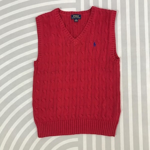 Vintage Polo Ralph Lauren V-Neck Knitwear vest