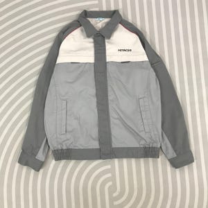 Vintage Hitachi uniform Japan work Jacket