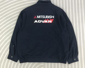 ヴィンテージ三菱電機作業服ユニフォーム/日本製ワークジャケット