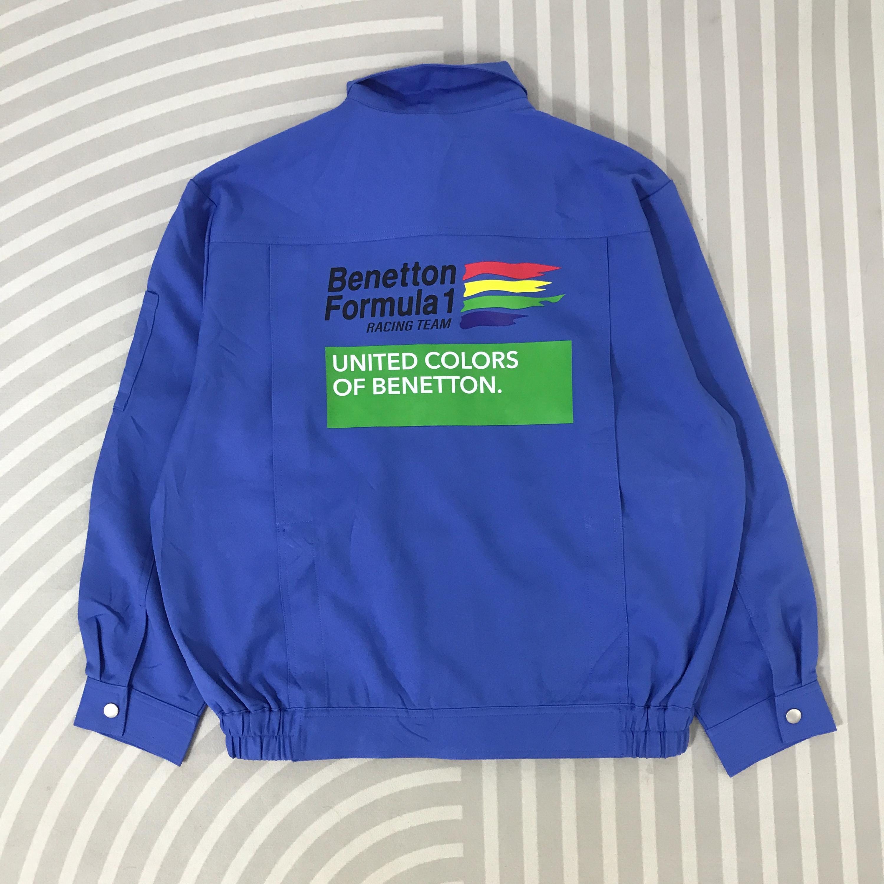 Vintage Benetton Formula 1 Racing Team Japan Custom Art Jacket - Etsy