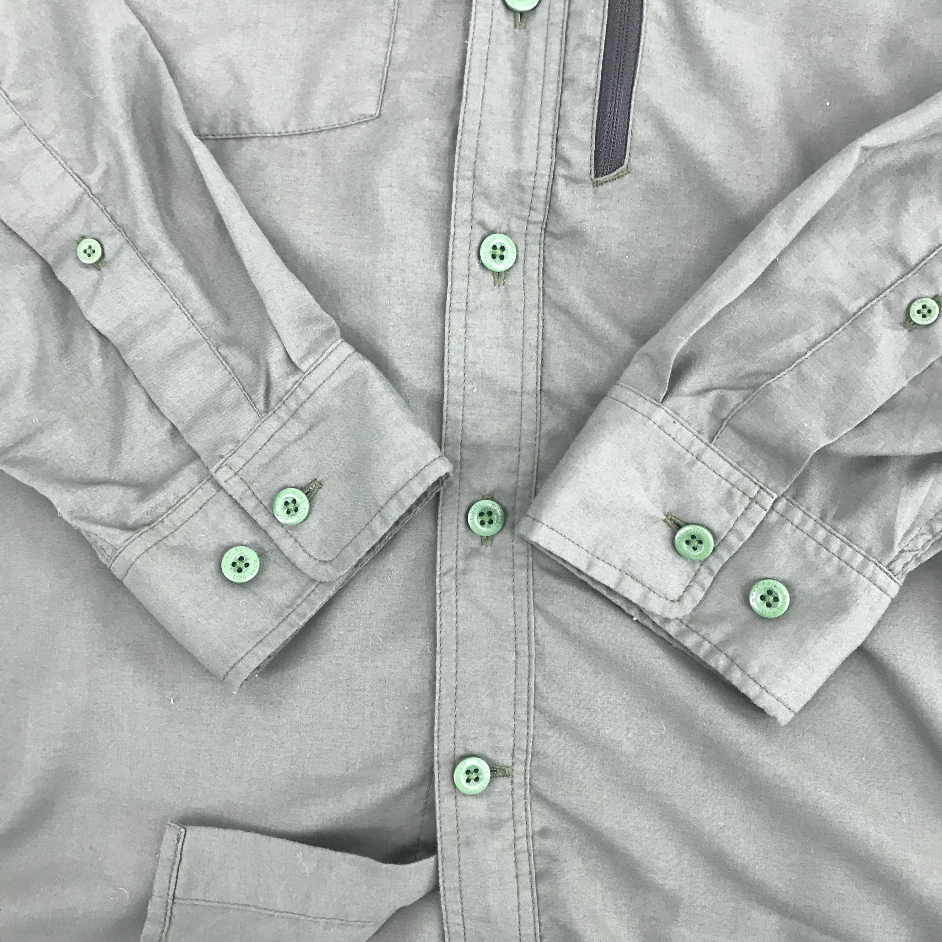 Chemise long pan à carreaux boutons coton flanelle vert M à 5XL