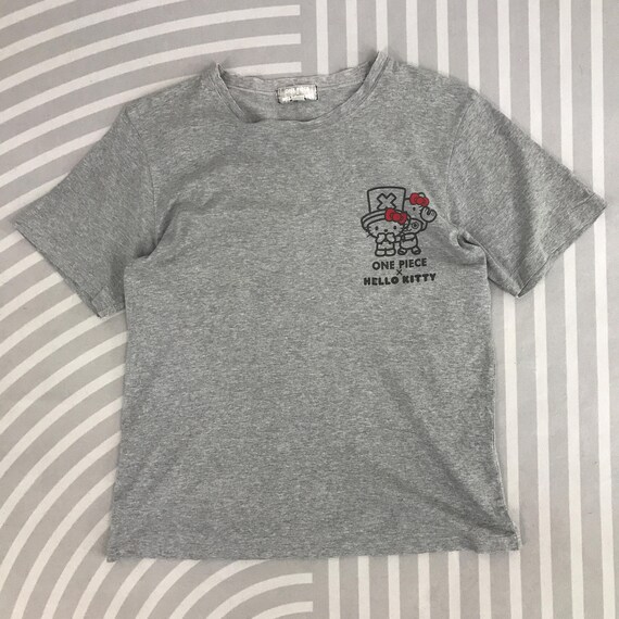 Vintage One Piece X Hello Kitty T-shirt - Etsy