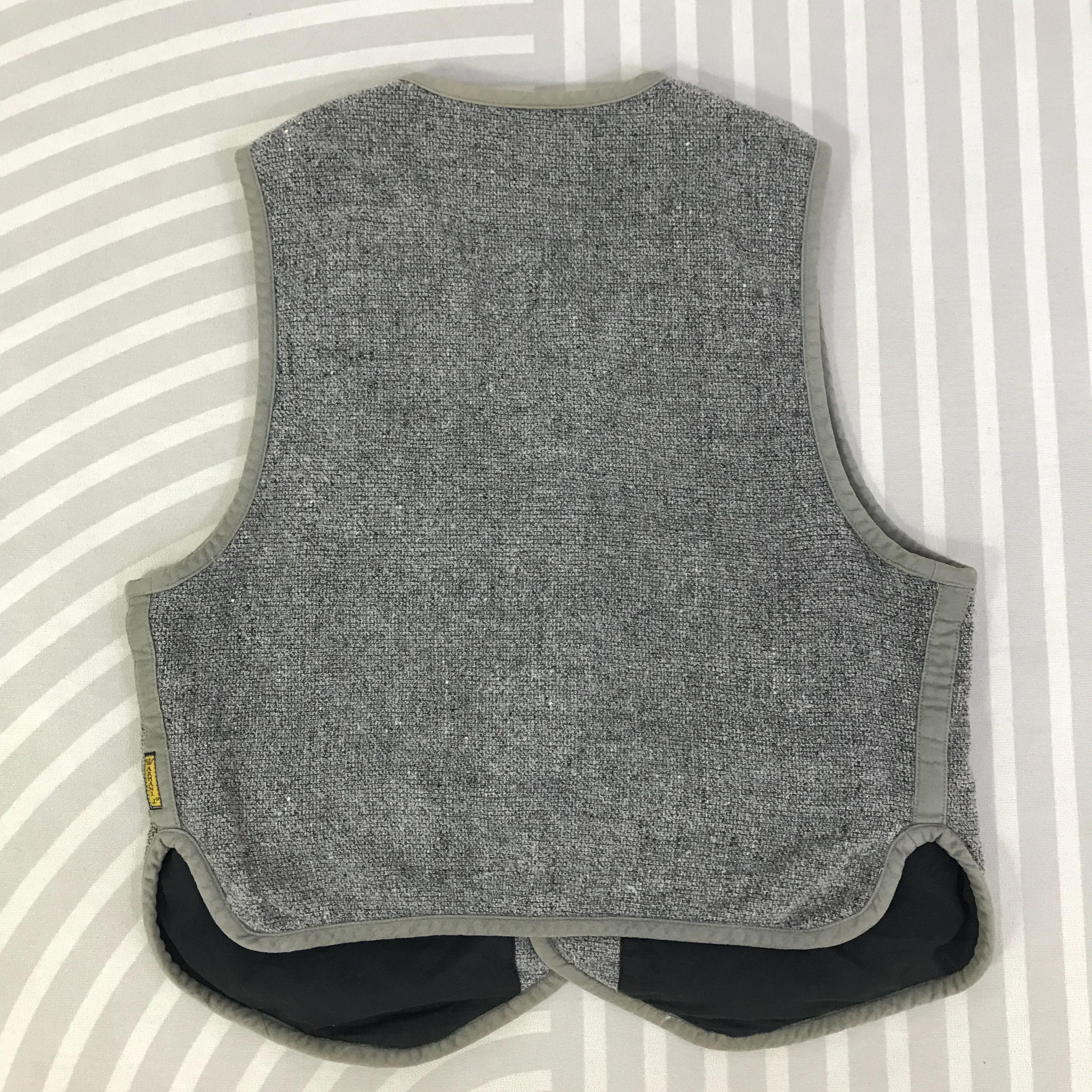 Vintage Armani Jeans Button Vest - Etsy