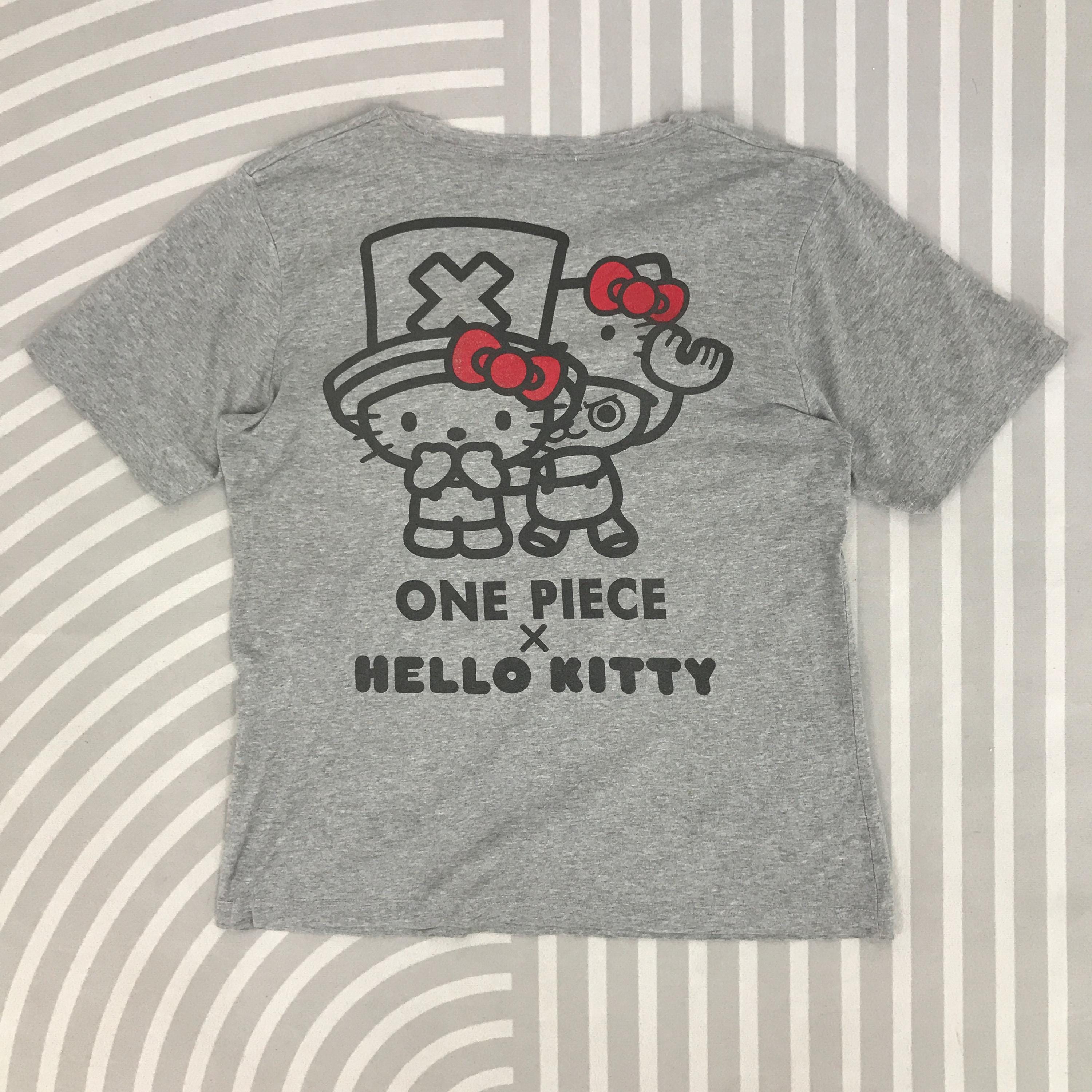 Vintage One Piece X Hello Kitty T-shirt - Etsy