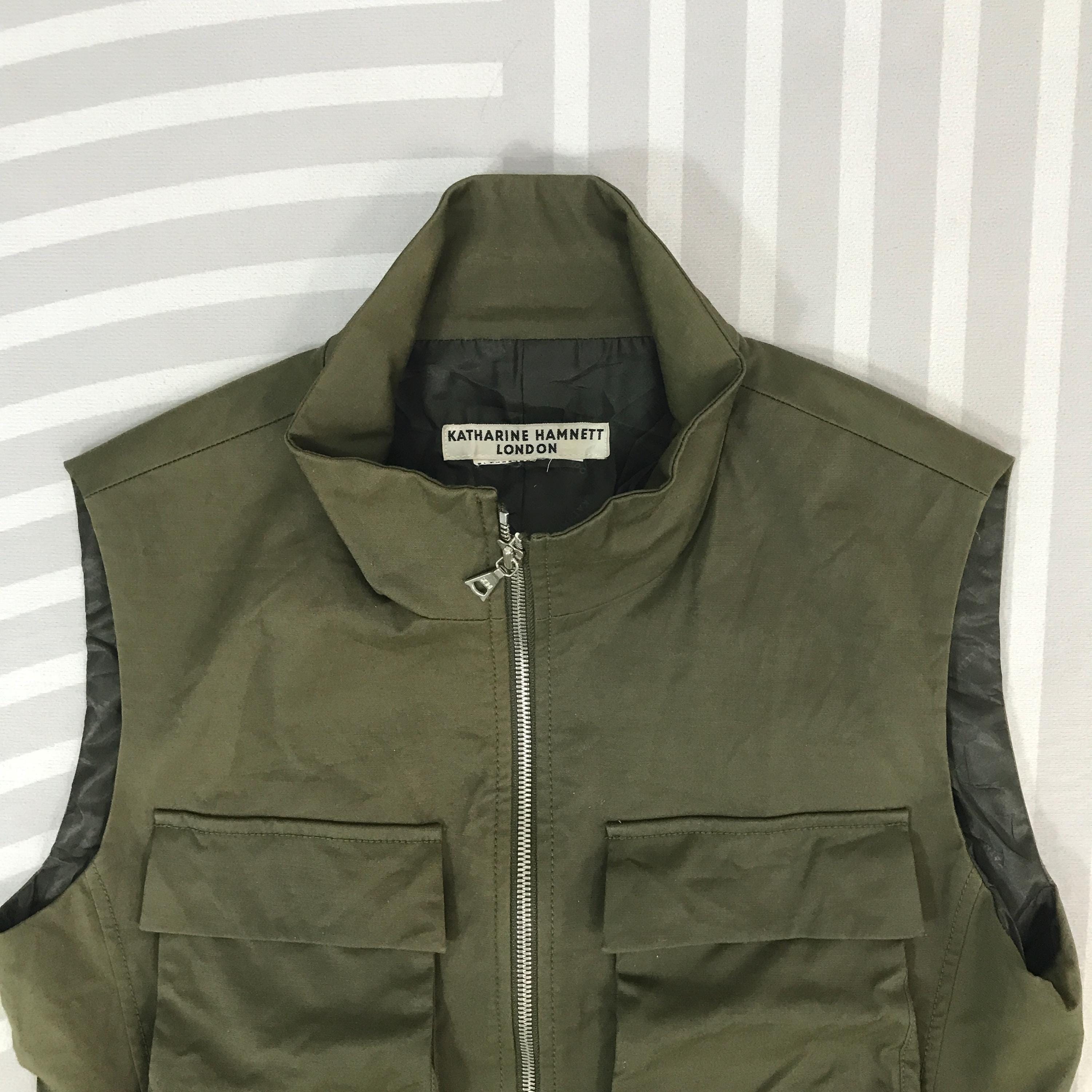 Vintage Katharine Hamnett London Vest Jacket - Etsy Denmark