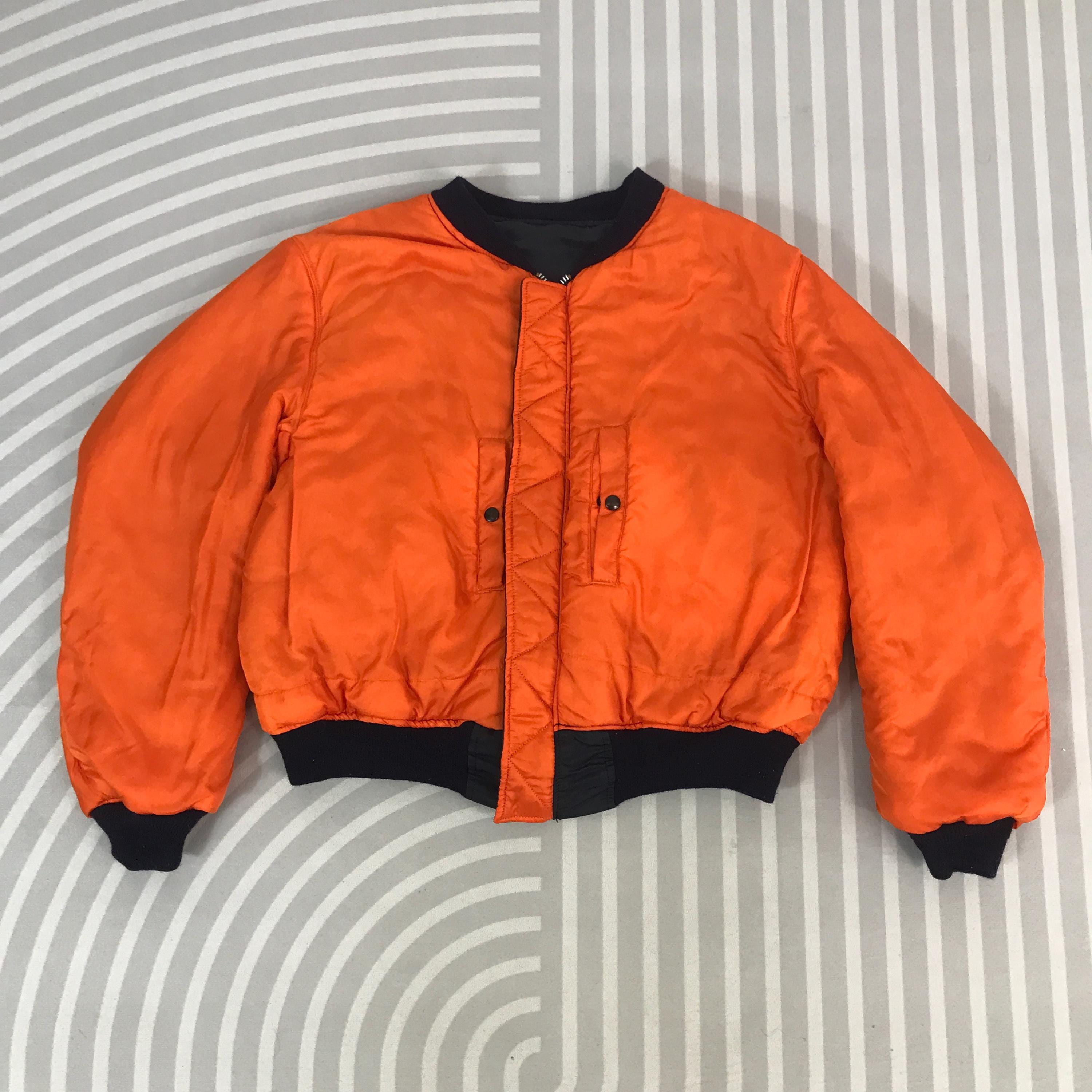 Vintage Flyer's Man Intermediate Ma-1 Bomber Jacket - Etsy