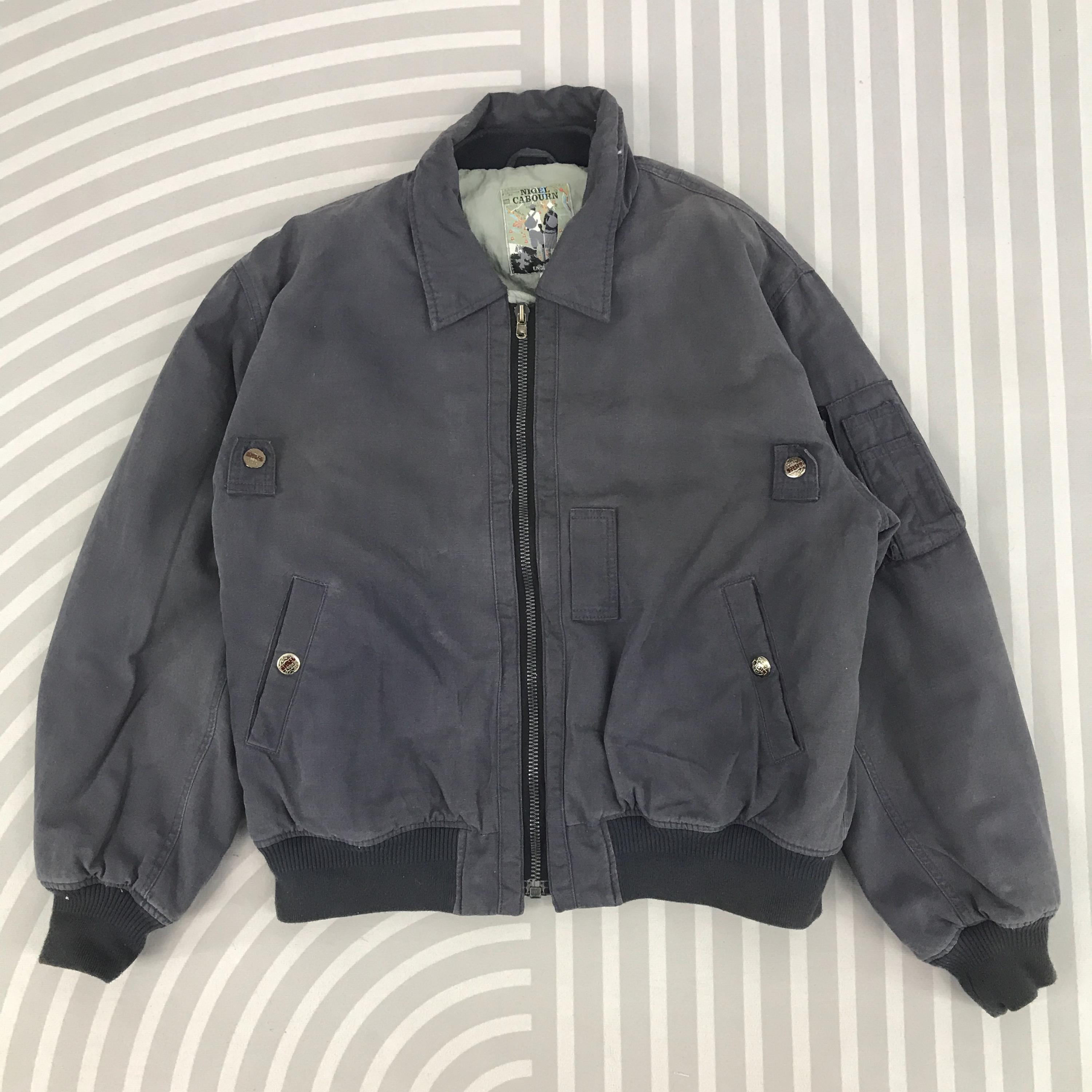Vintage Nigel Cabourn Bombers Ma-1 Style Jacket - Etsy