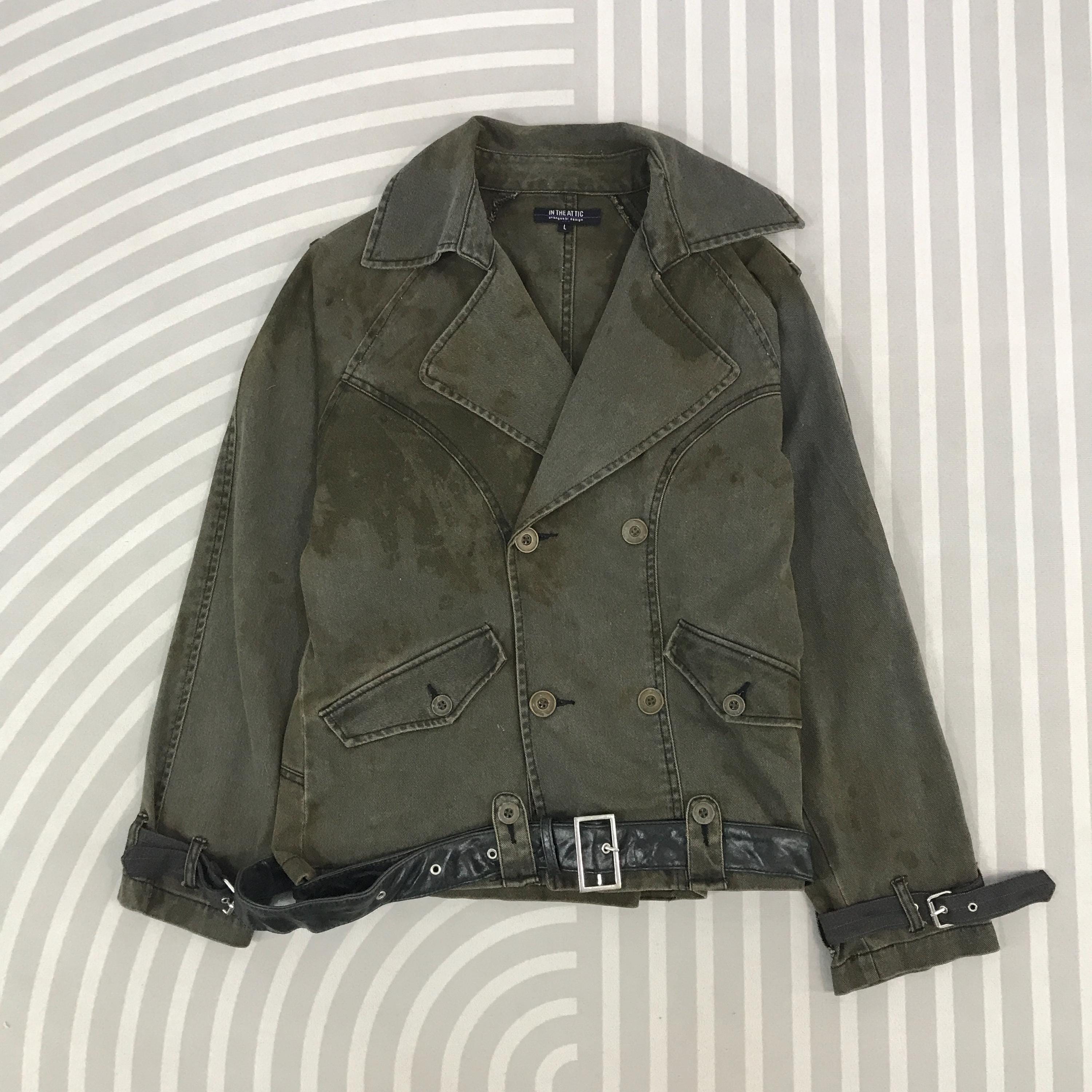 Vintage in the Attic Japan Black Faded Design Acid Jacket - Etsy
