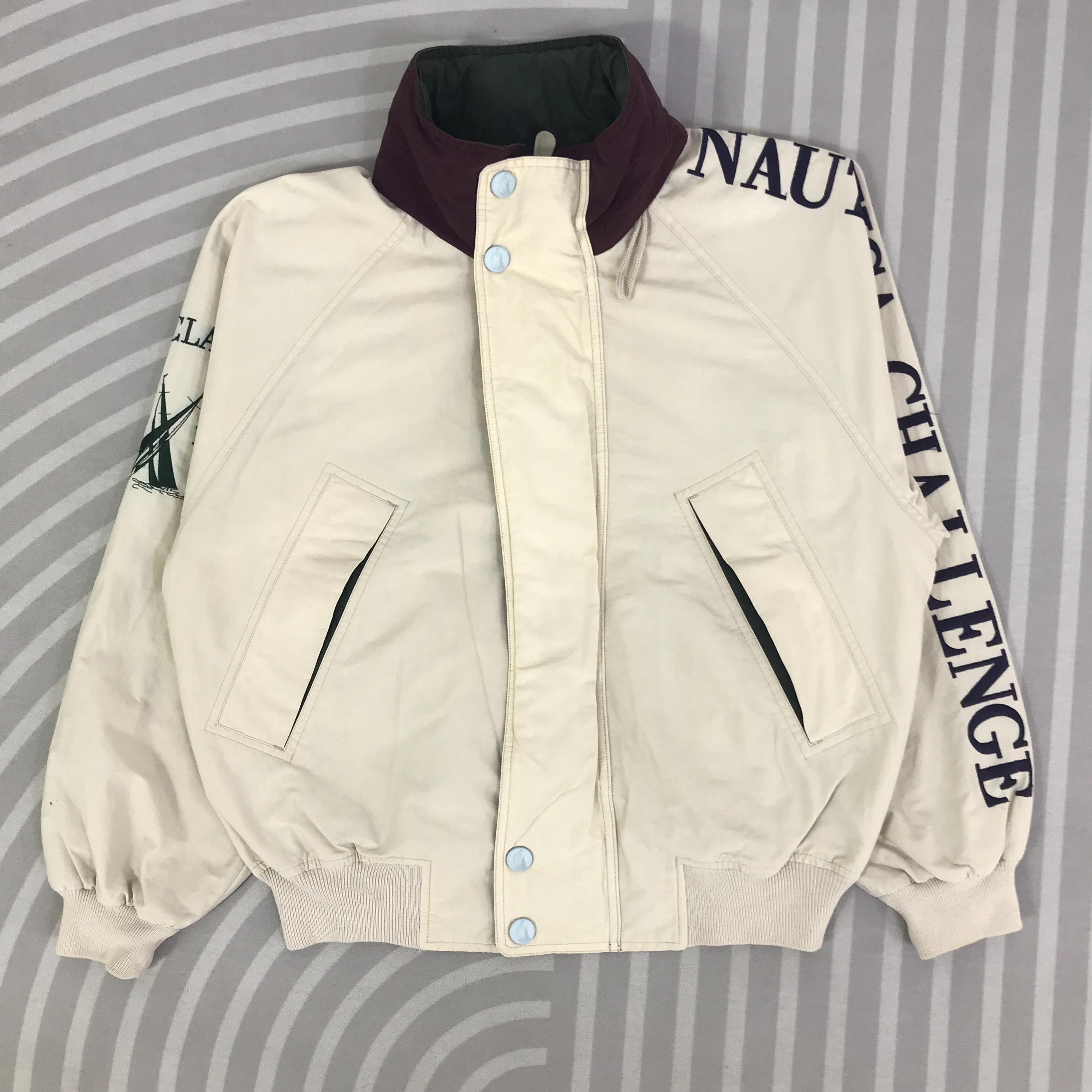 Vintage Nautica Big Logo Jacket - Etsy