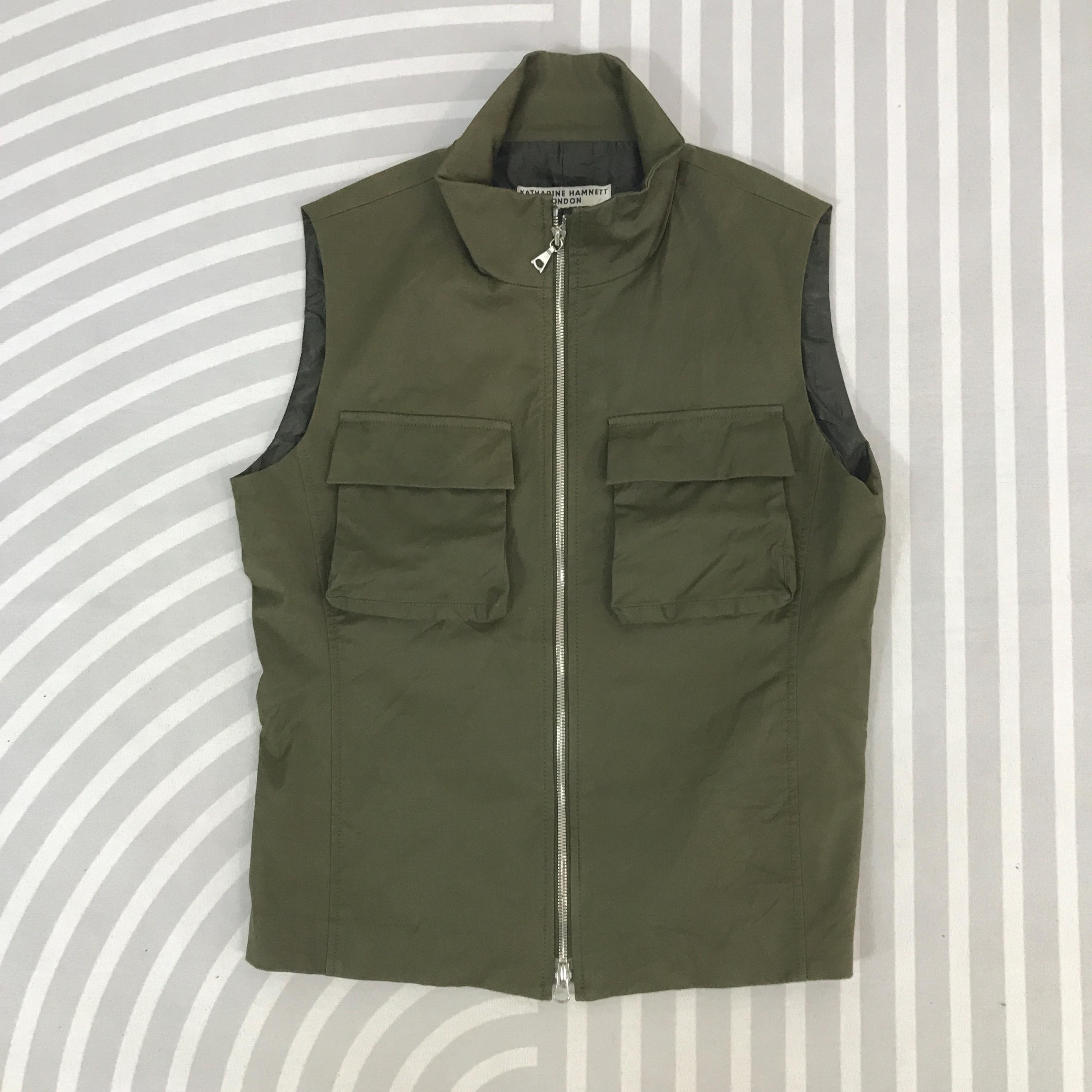 Vintage Katharine Hamnett London Vest Jacket - Etsy Denmark