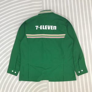 Vintage 7 eleven uniform Japanese Brand Shirt jacket