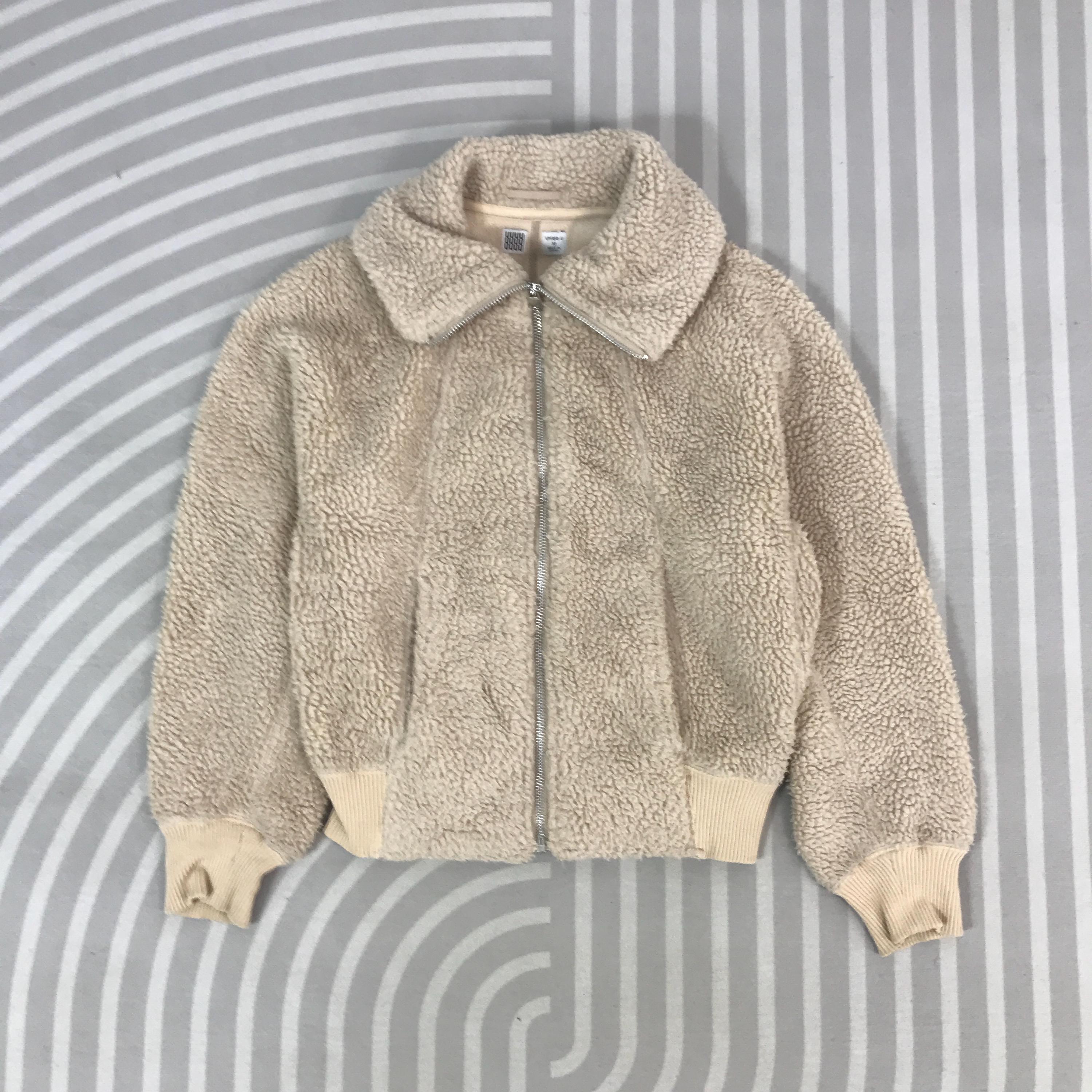 Lemaire, Vintage Lemaire X Uniqlo Sherpa zipper Jacket