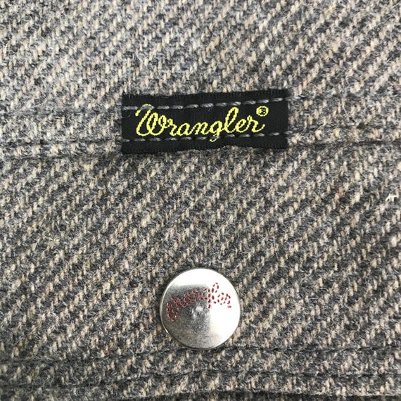 Vintage Wrange x beams wool snap button Jacket - image 8