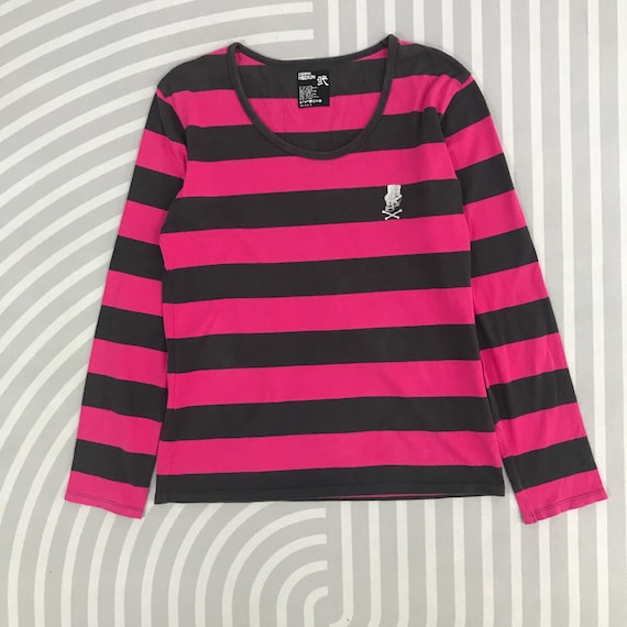 Vtg PPFM Stiped Punk Style Japan Long Sleeve T-shirt - Etsy
