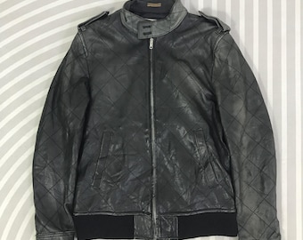 Vintage Takeo Kikuchi Japan Leather Faded Jacket - Etsy