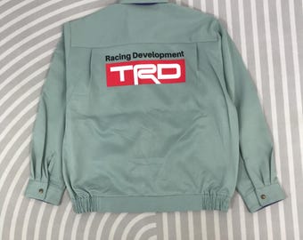 Chaqueta personalizada vintage TRD Racing Motorsports Toyota x TRD Japón
