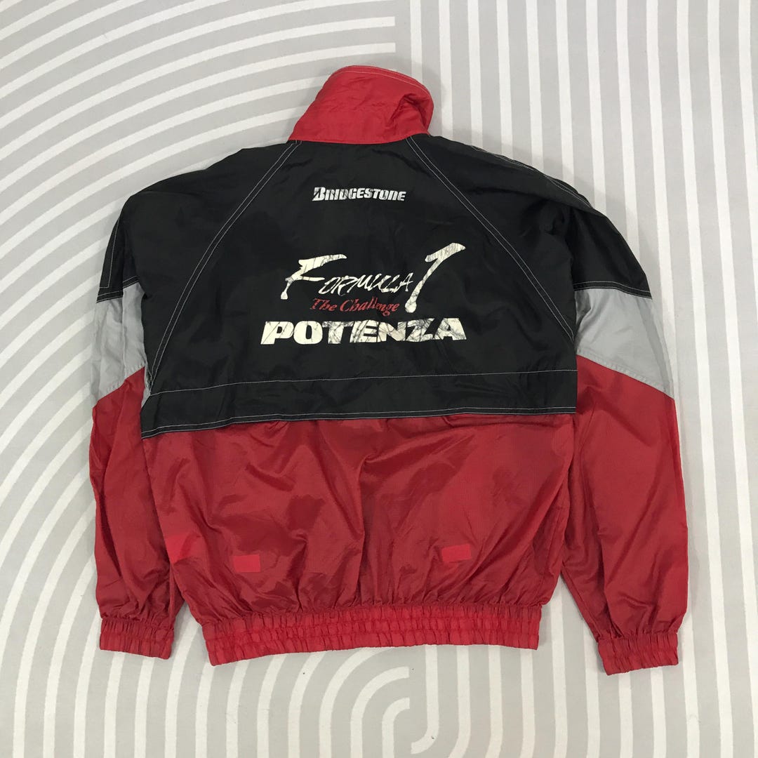 ヴィンテージ ブリヂストン x ポテンザ レーシング ロゴ ジャケット