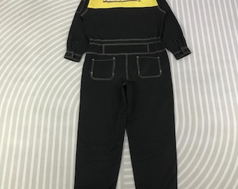 Vintage Yellow Hat Coverall jacket