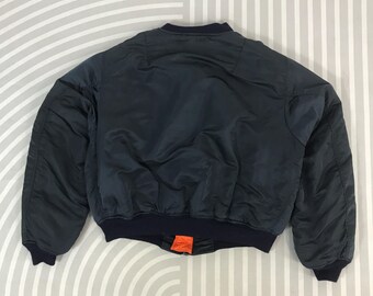 Vintage Flyer's Man Intermediate Ma-1 Bomber Jacket - Etsy