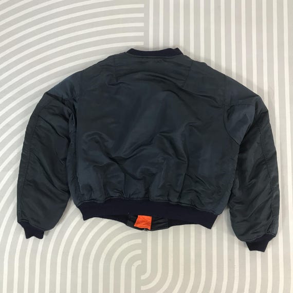Vintage Flyer's Man Intermediate Ma-1 Bomber Jacket - Etsy