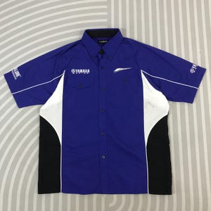Vintage Yamaha Racing button up shirt