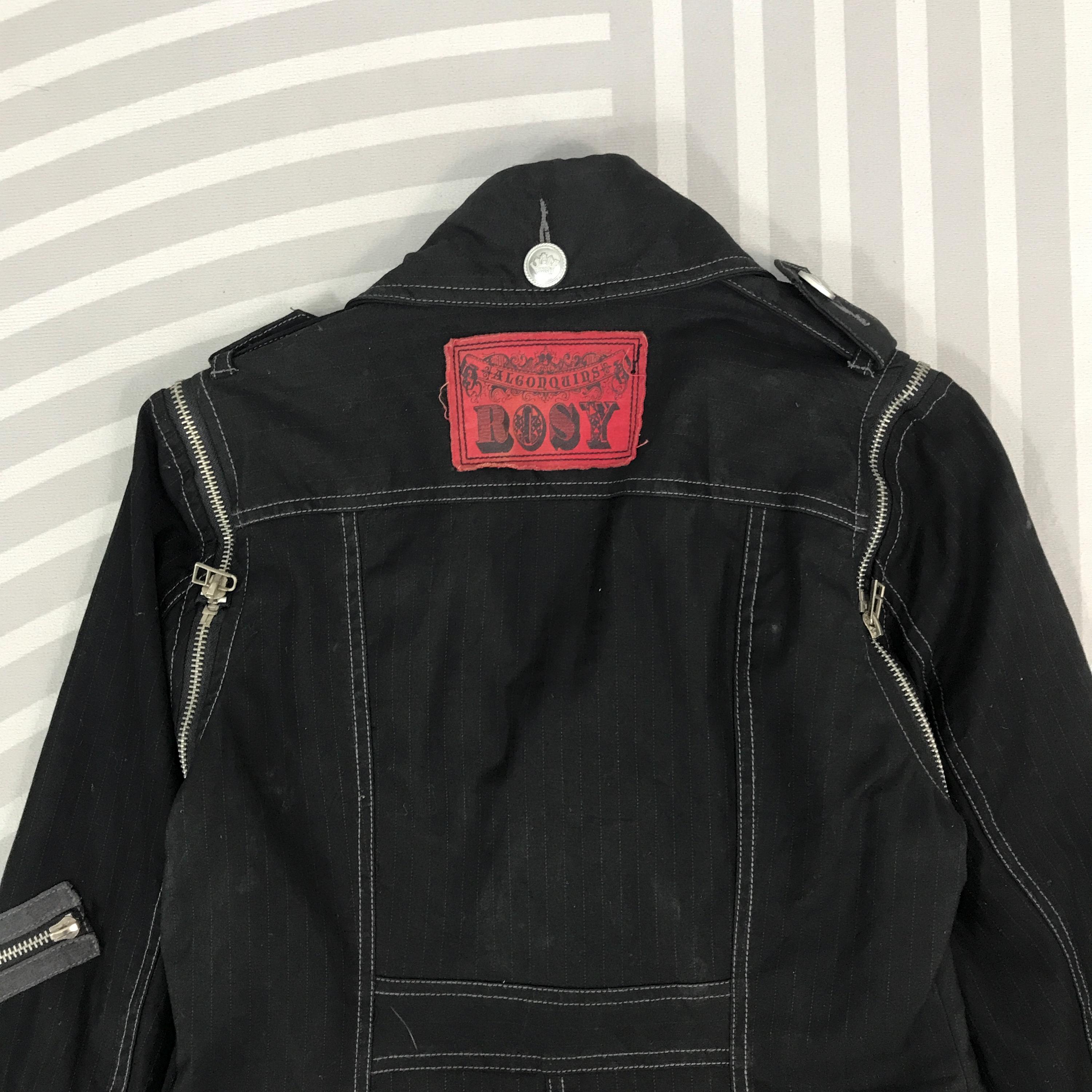 ALGONQUINS ジャケット ブラック Vintage Algon Quins Punk Japan Black Jacket If Six Was Nine Style