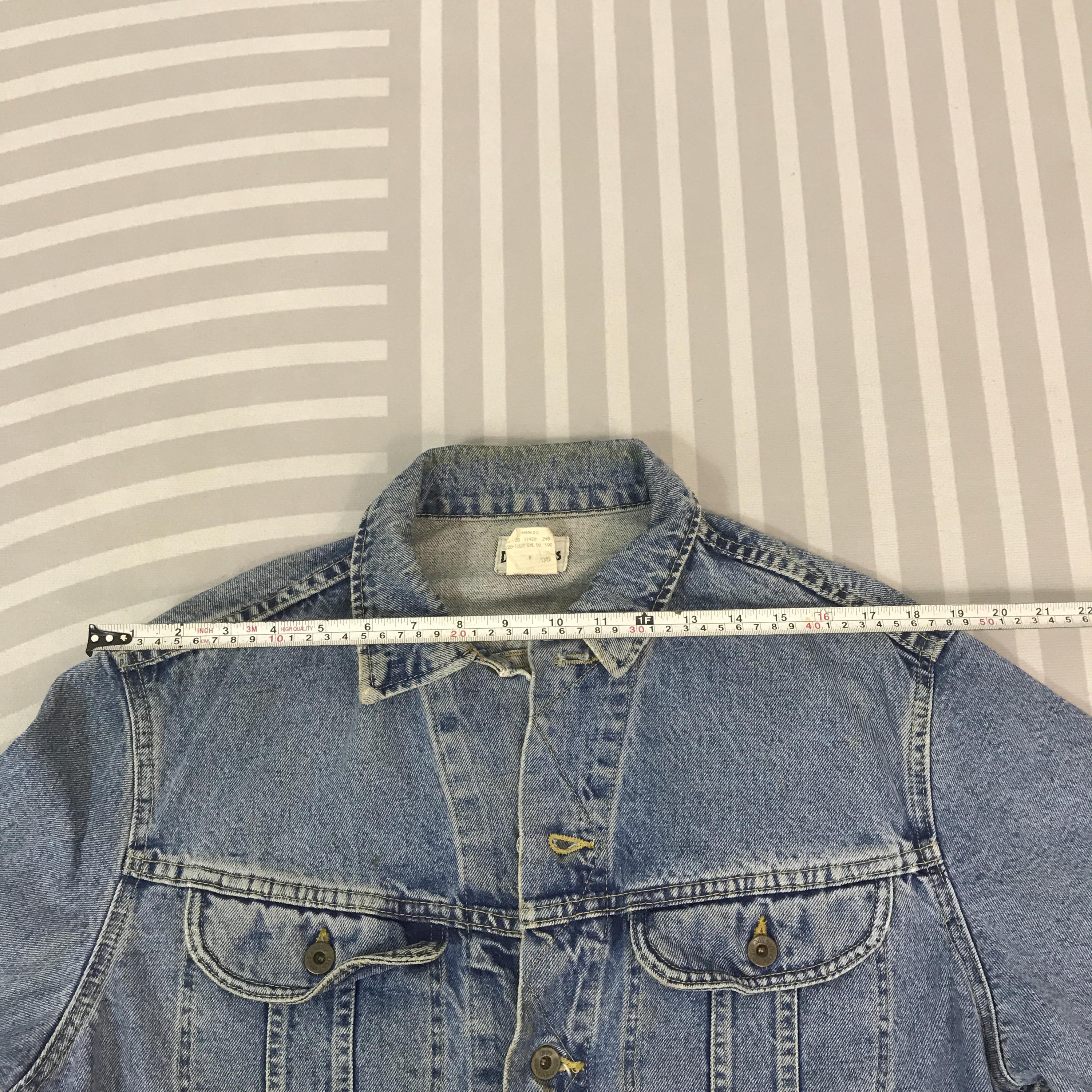Vintage Lee Dungarees Can't Bust EM Tracker Denim Jacket Made in