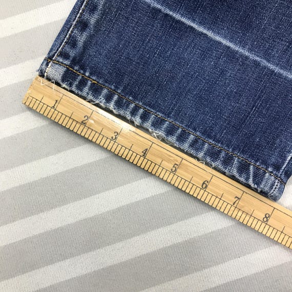 Vintage Edwin 503 Regular Patchwork Jeans Feded d… - image 7