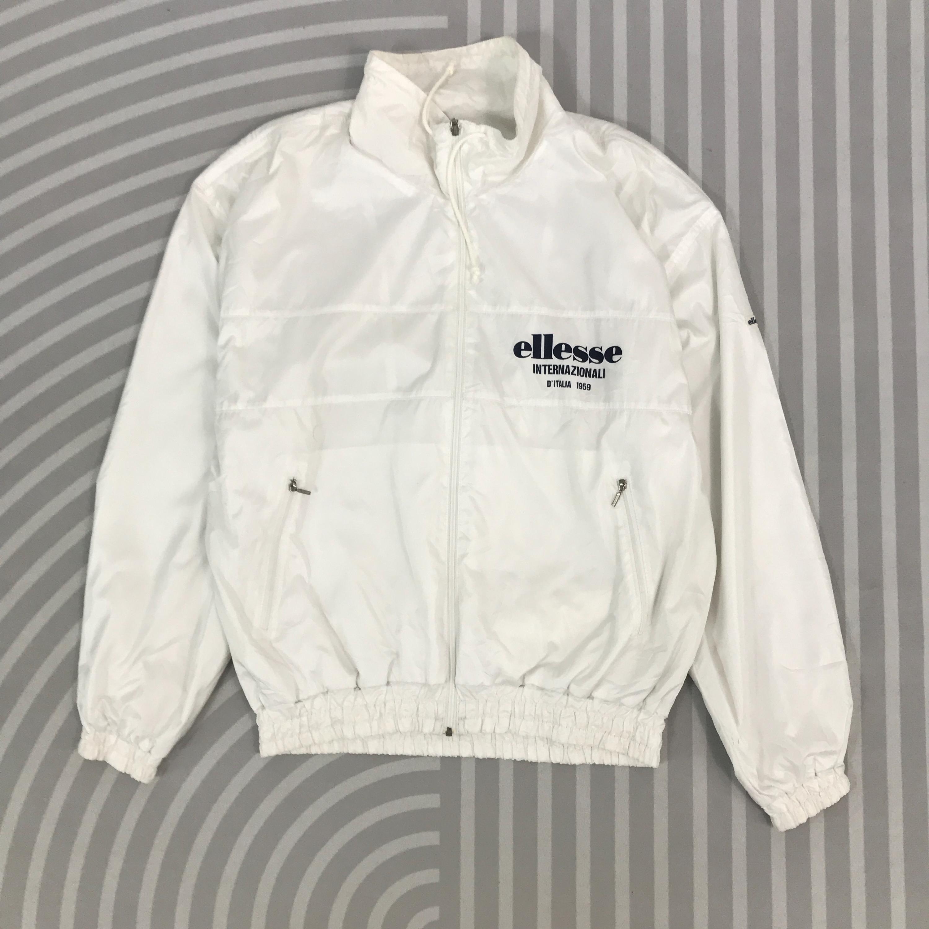 ellesse ウィンドブレーカー S Ellesse Men's Acera Pullover Jacket, Black | eBay