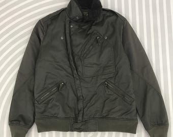 Vintage Uniqlo Bomber Ma-1 Jacket - Etsy
