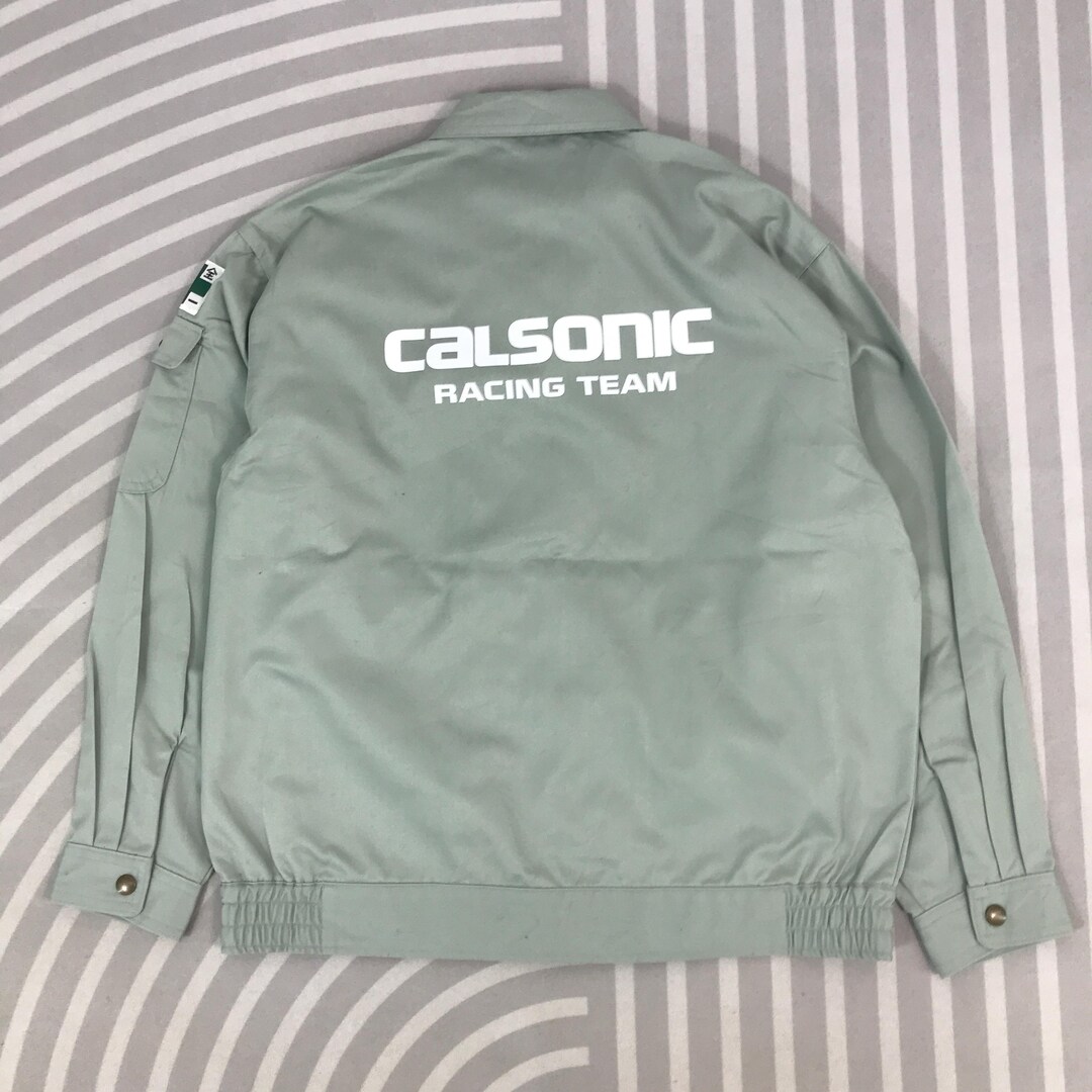 Vintage Calsonic Racing Team Nissan Racing F1 Japan Custom Jacket
