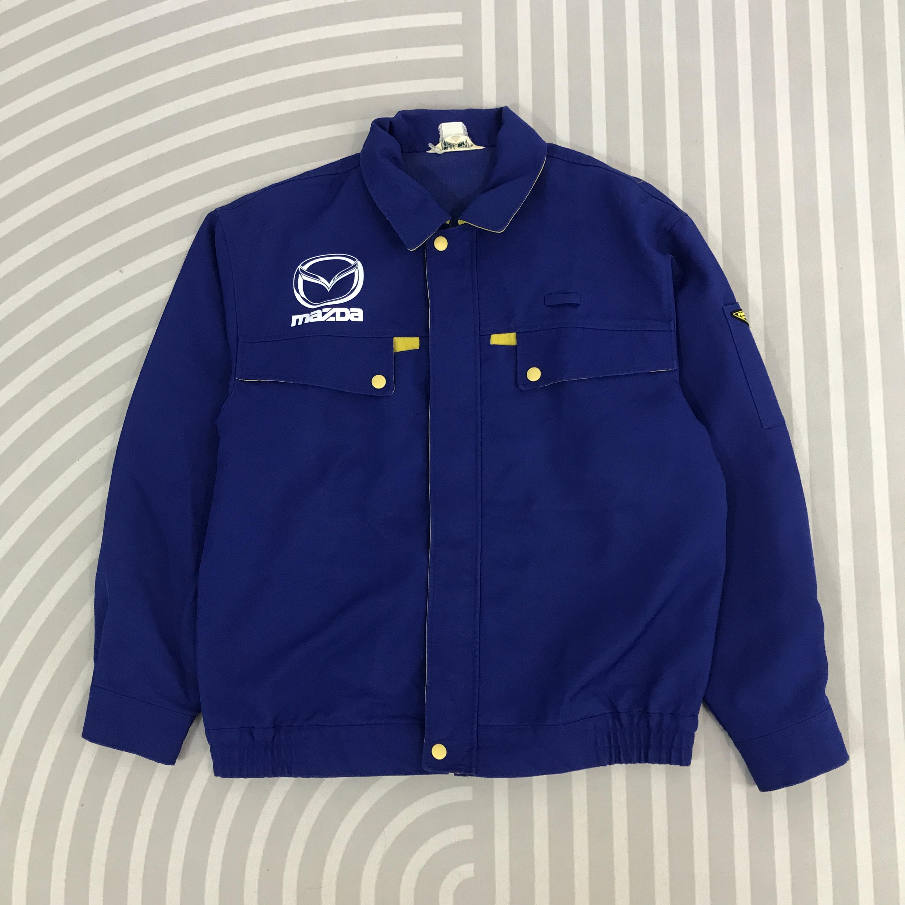 Vintage Mazda Racing Blue Uniform Custom Jacket - Etsy