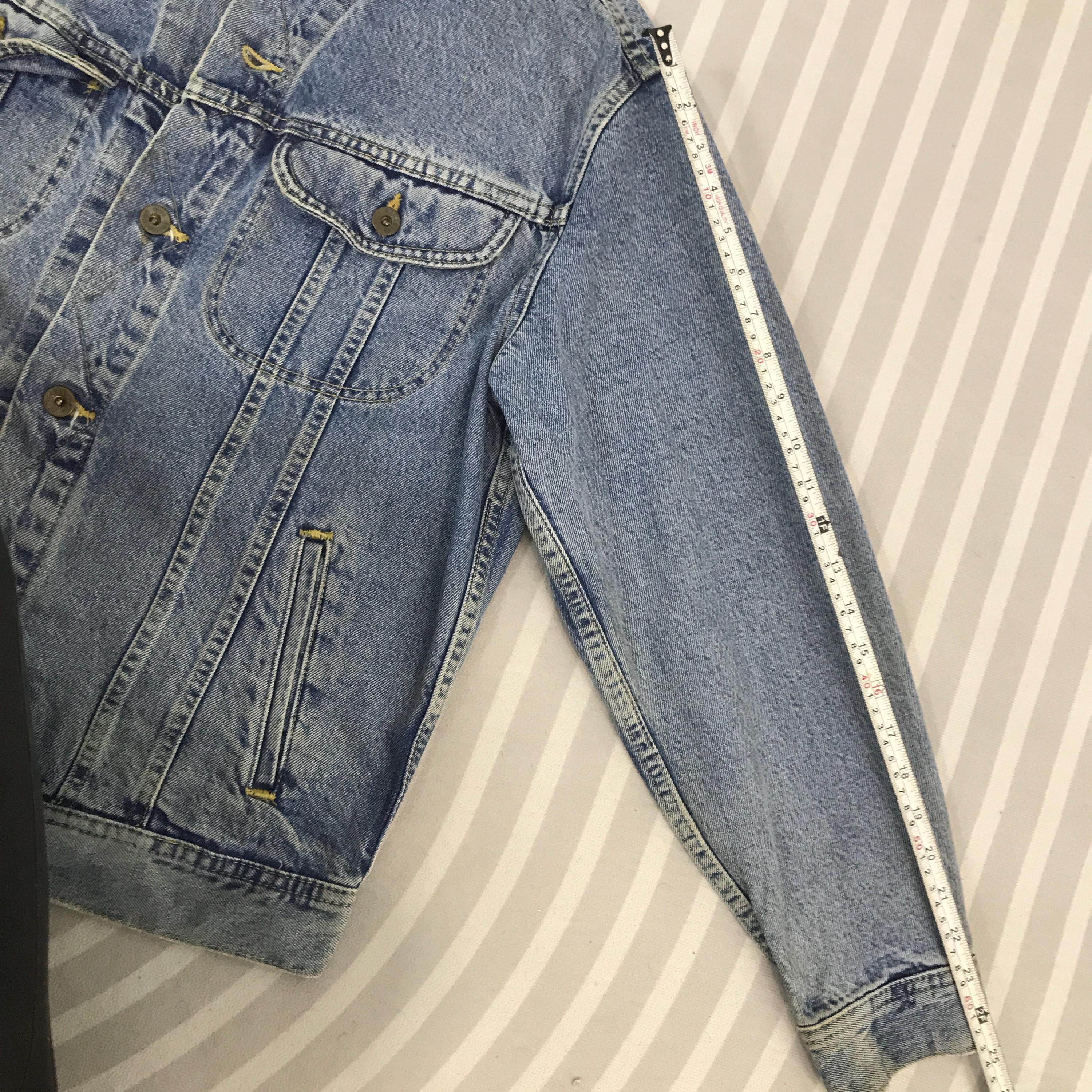 Vintage Lee Dungarees Can't Bust EM Tracker Denim Jacket Made in