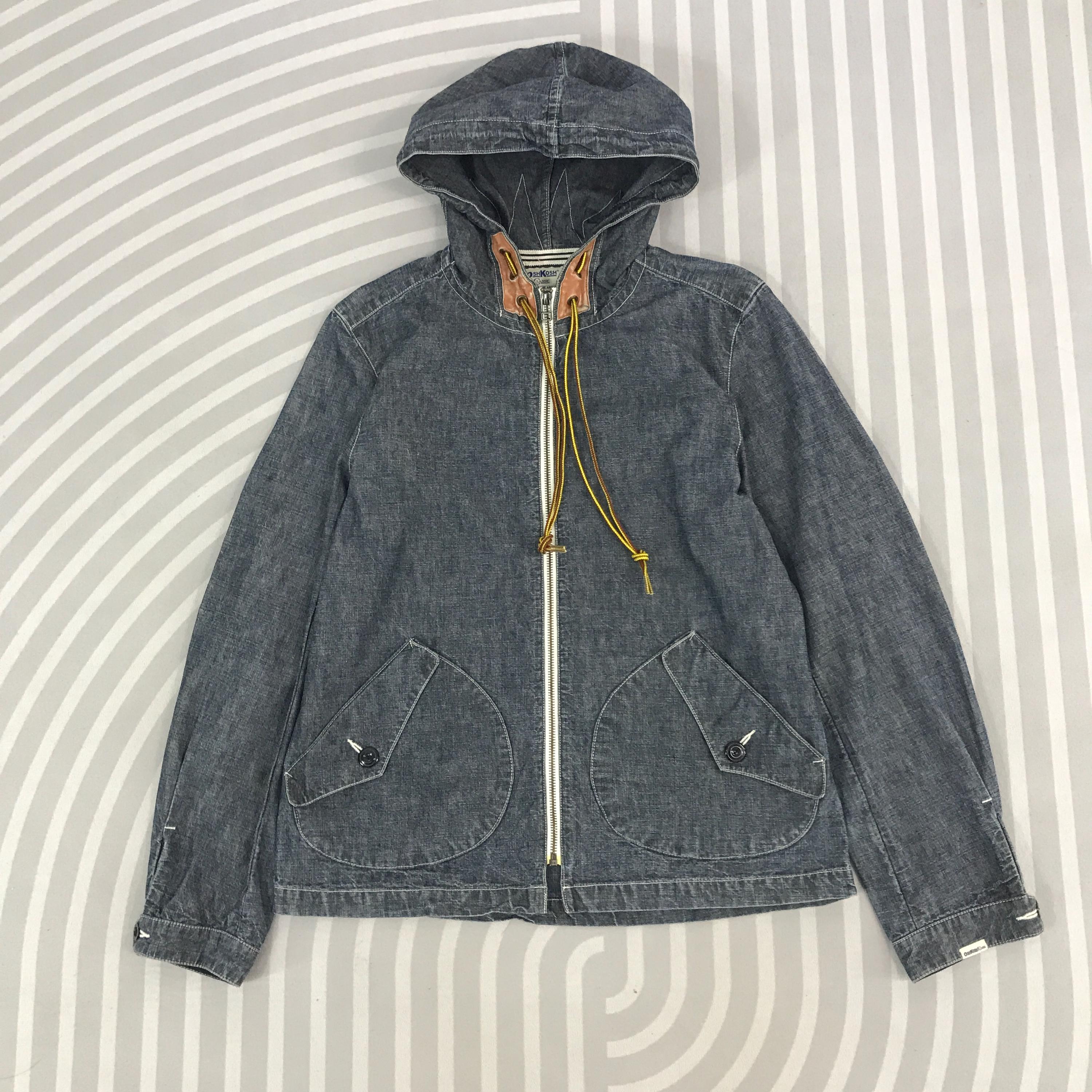 ヴィンテージ オシュコシュ クラシック デニム フーディー ジャケット 