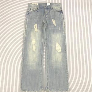 Vintage Abercrombie & Fitch Distressed Baggy Denim jeans  pants