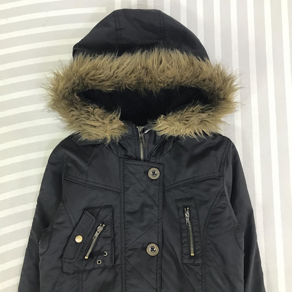 パーカー LIZ LISA doll - 00s archive japanese label velor hoodie Vintage Liz Lisa Doll Japanese Style Ifsixwasnine Fur Hoodie