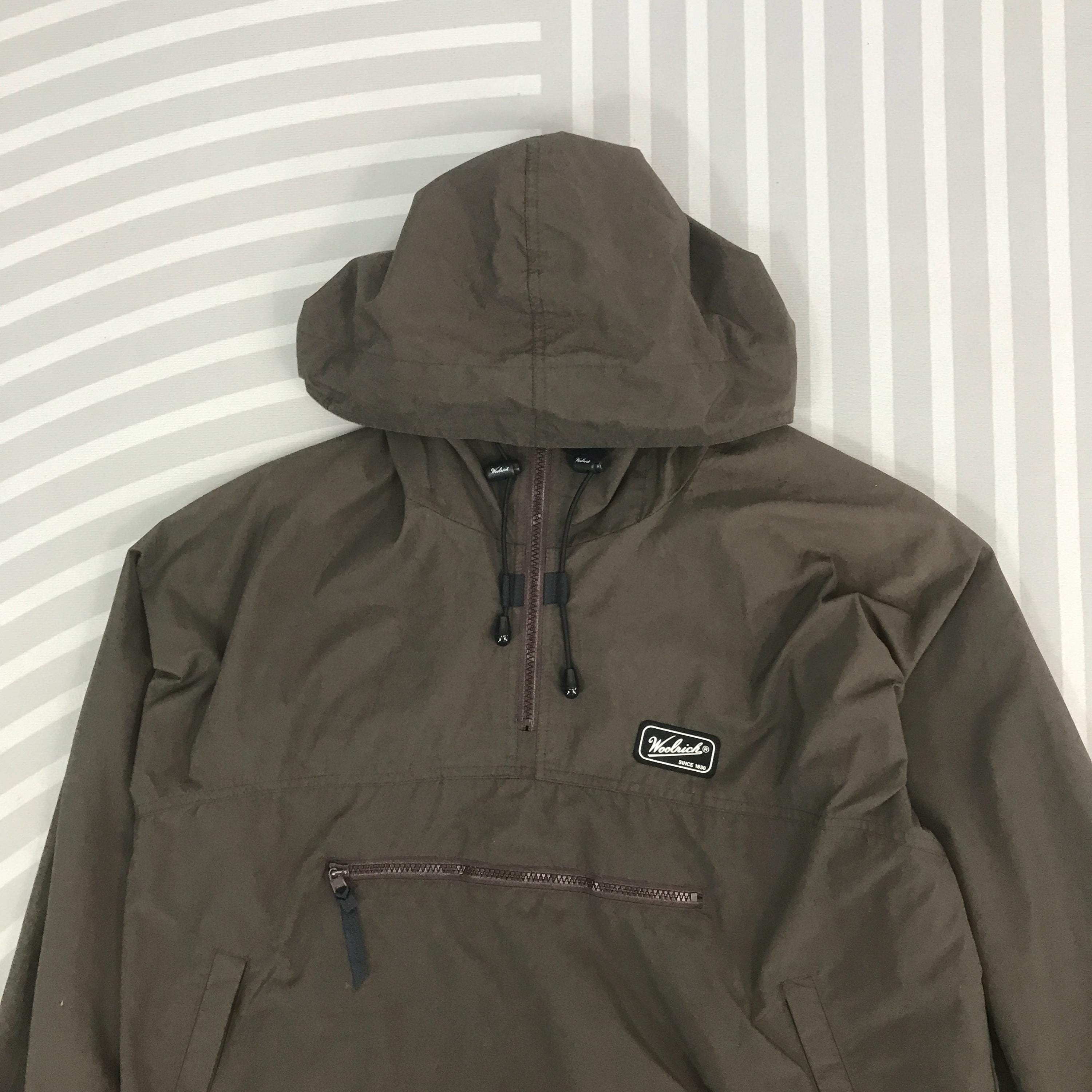 Vintage Woolrich Windbreaker Anorak Jacket - Etsy
