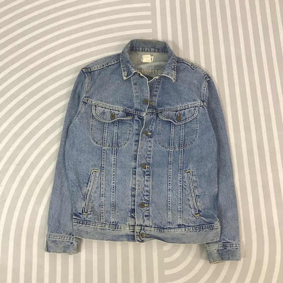 激レア 90s CAN'T BUST'EM × Lee Dungarees Vintage Lee Dungarees Can't Bust EM Tracker Denim Jacket Made in