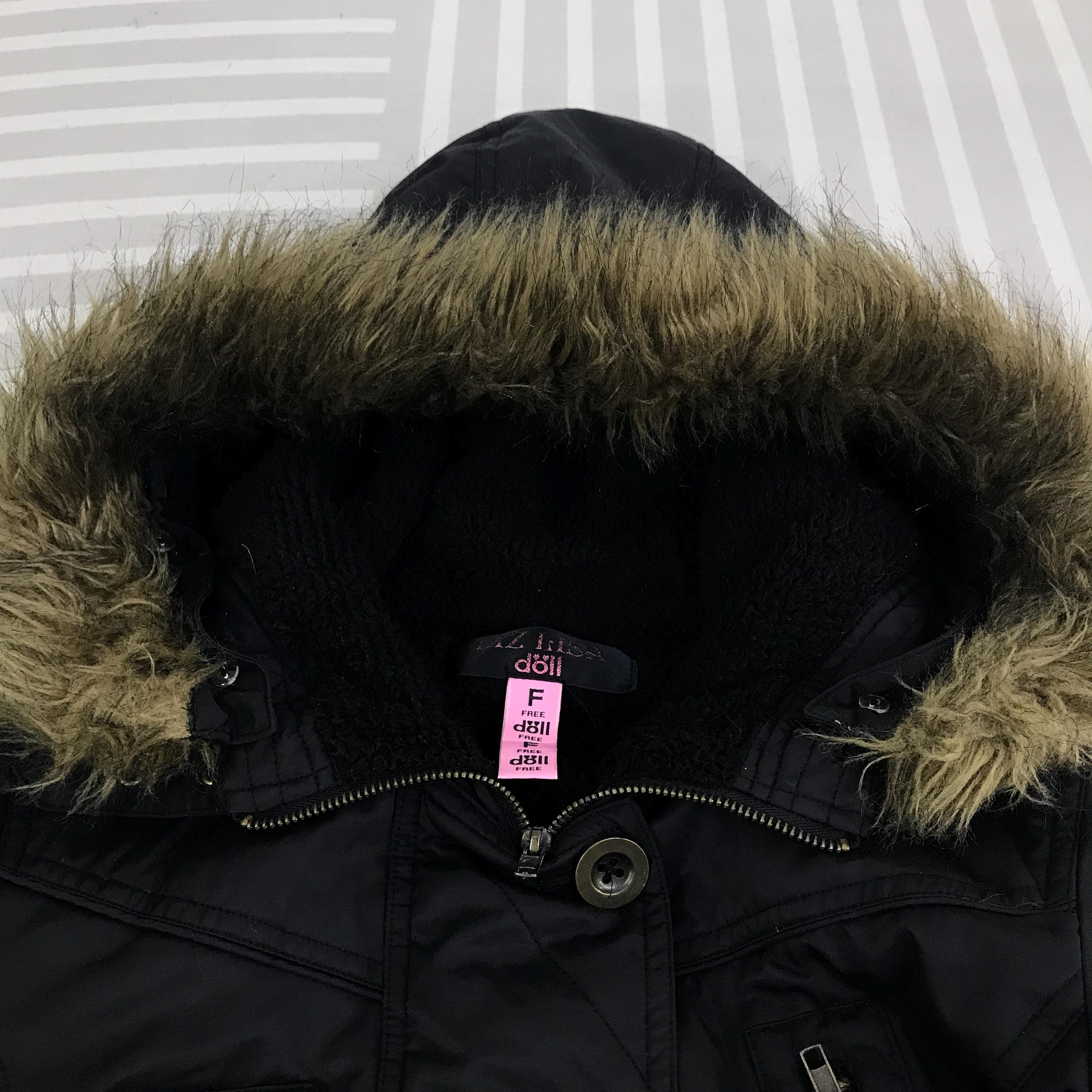 Vintage Liz Lisa Doll Japanese Style Ifsixwasnine Fur Hoodie