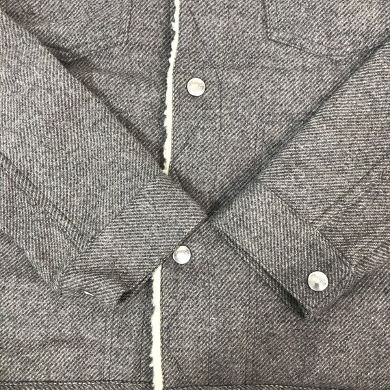 Vintage Wrange x beams wool snap button Jacket - image 5