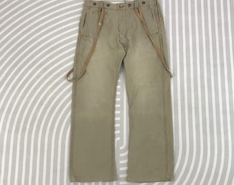 Vintage Edwin Bootcut 505 Khaki design Denim pants