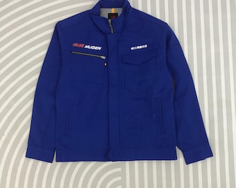 ヴィンテージ レア ホンダ 無限 刺繍 ロゴ レーシング ボンバー