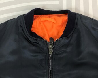 Vintage Flyer's Man Intermediate Ma-1 Bomber Jacket - Etsy
