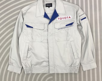 ヴィンテージトヨタユニフォーム日本製ジャケット作業服日本 - Etsy 日本