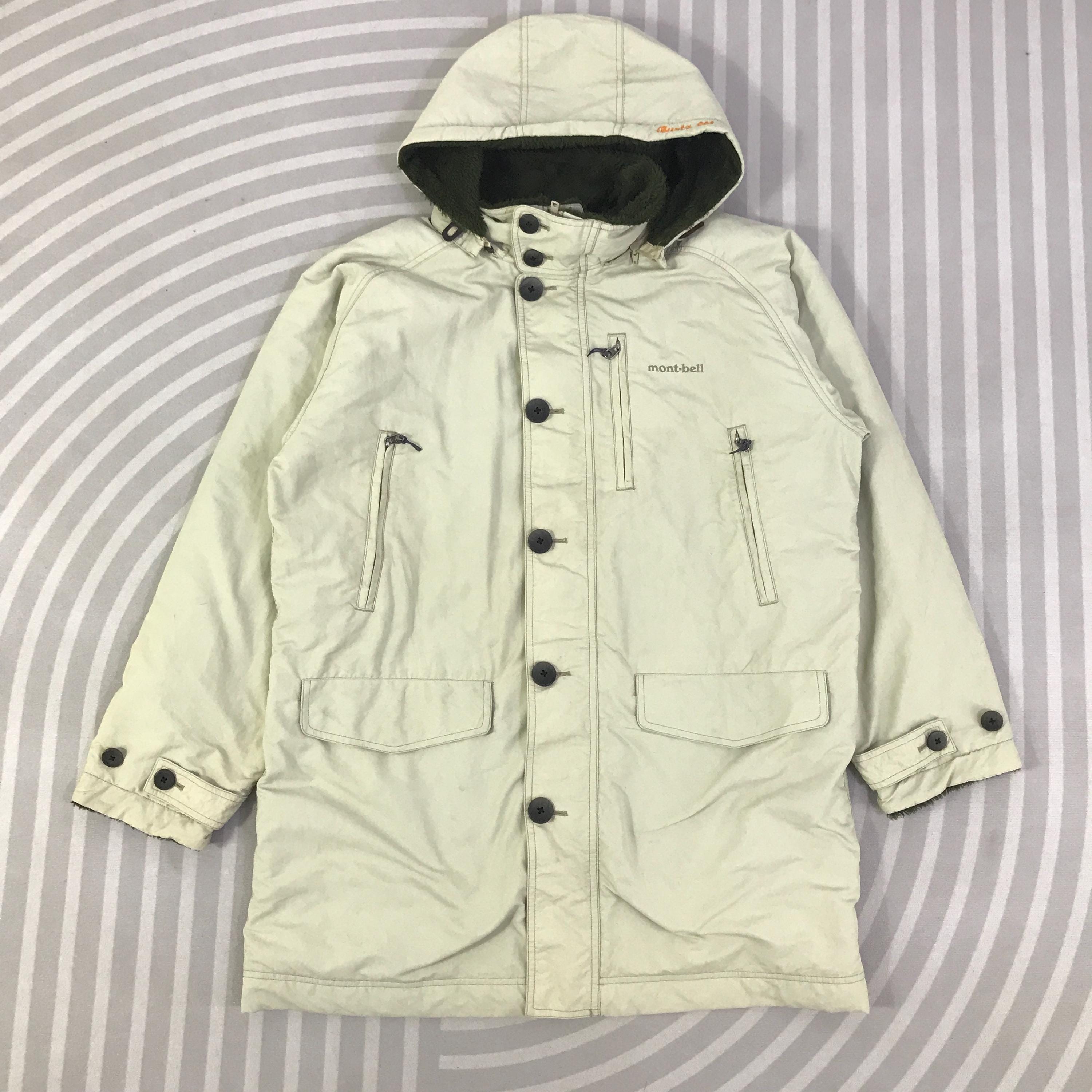 Mont-bell, Vintage Montbell Button Fur Collar Parkas Jacket