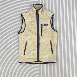 Vintage Patagonia Fleece Sherpa vest zipper Jacket